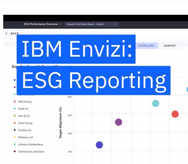 How IBM Envizi streamlines ESG reporting: Demo