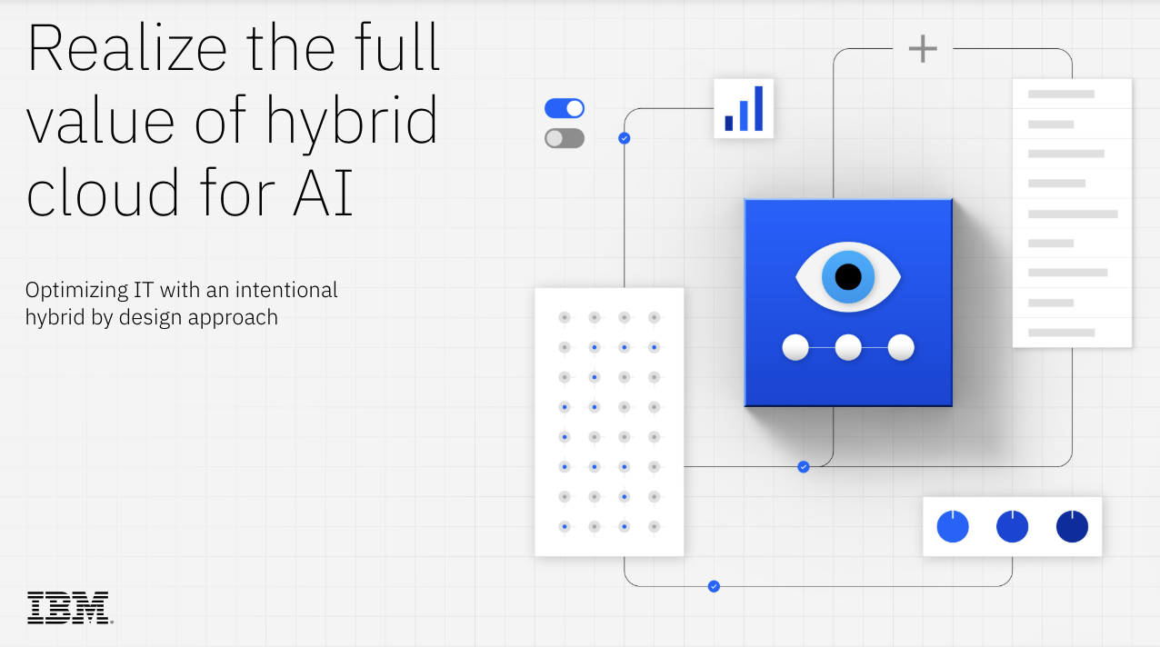 Realize the full value of your hybrid cloud for AI